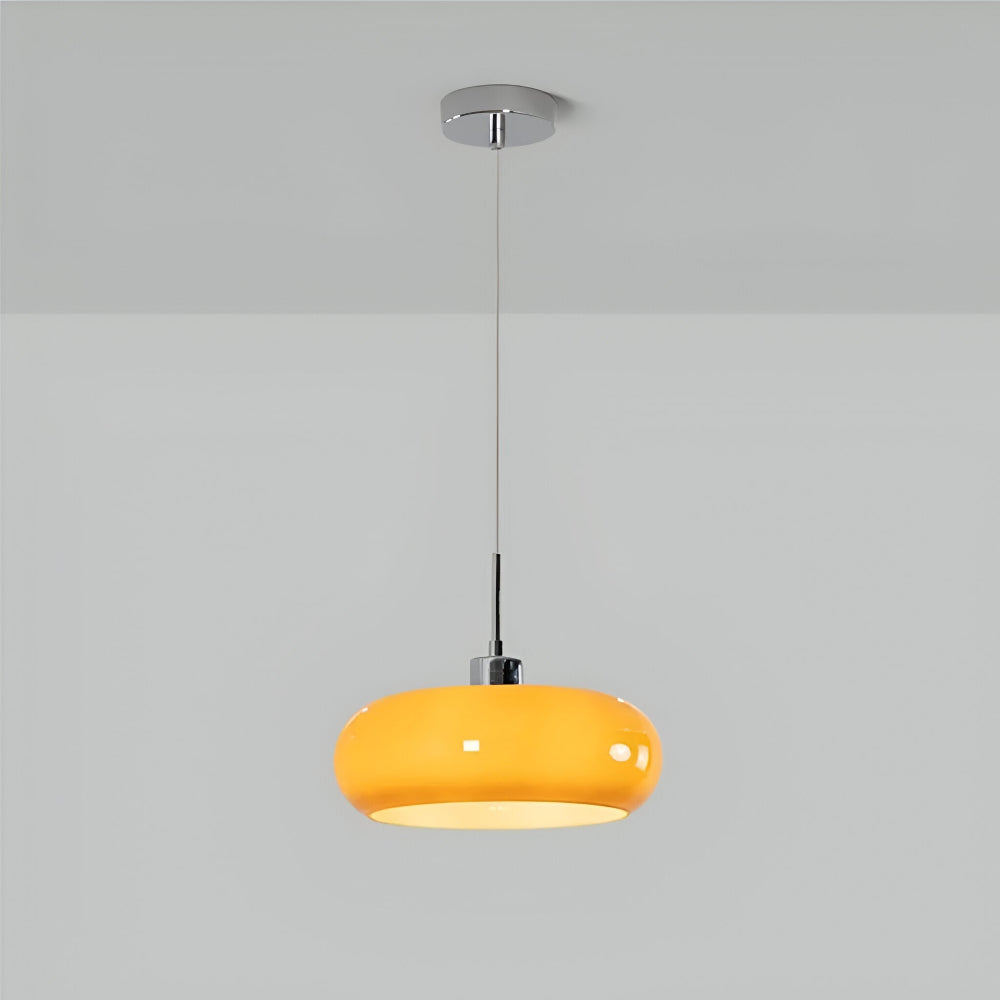 Cirquella Bauhaus Glas-Pendelleuchte - Rundes Design