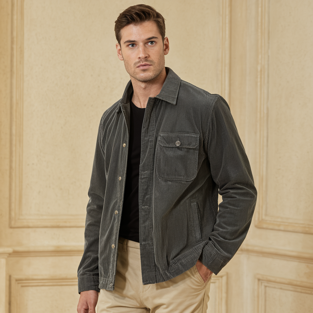 Robert | Herren Cordjacke – Klassisches Design für Jeden Anlass 6