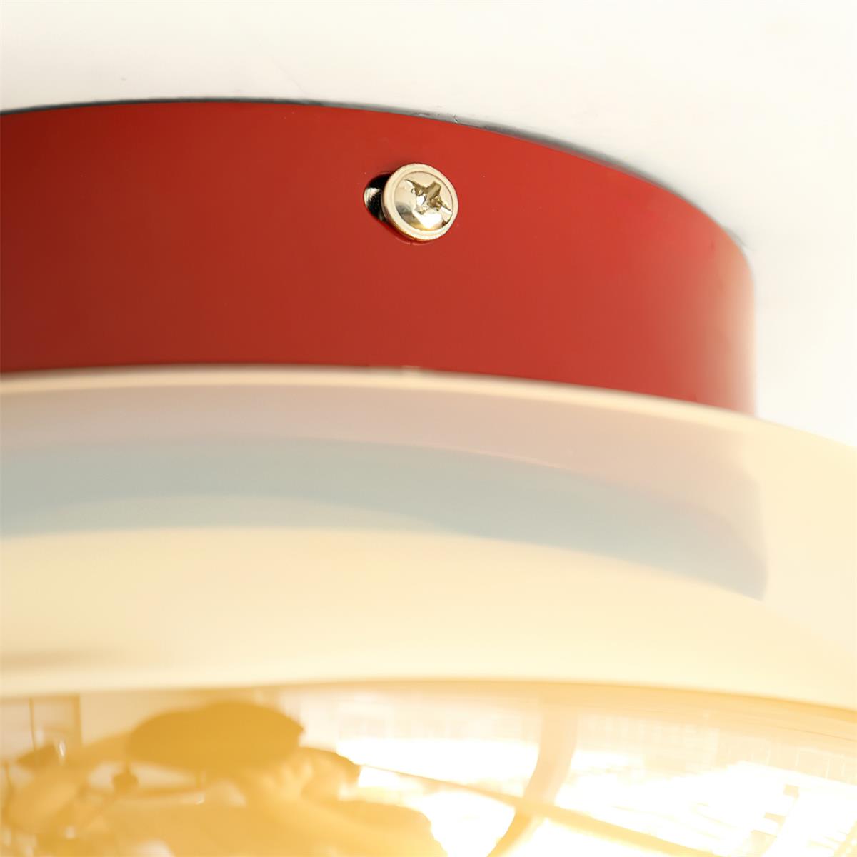 Retro Glas LED-Deckenleuchte - 3 Farbtemperaturen