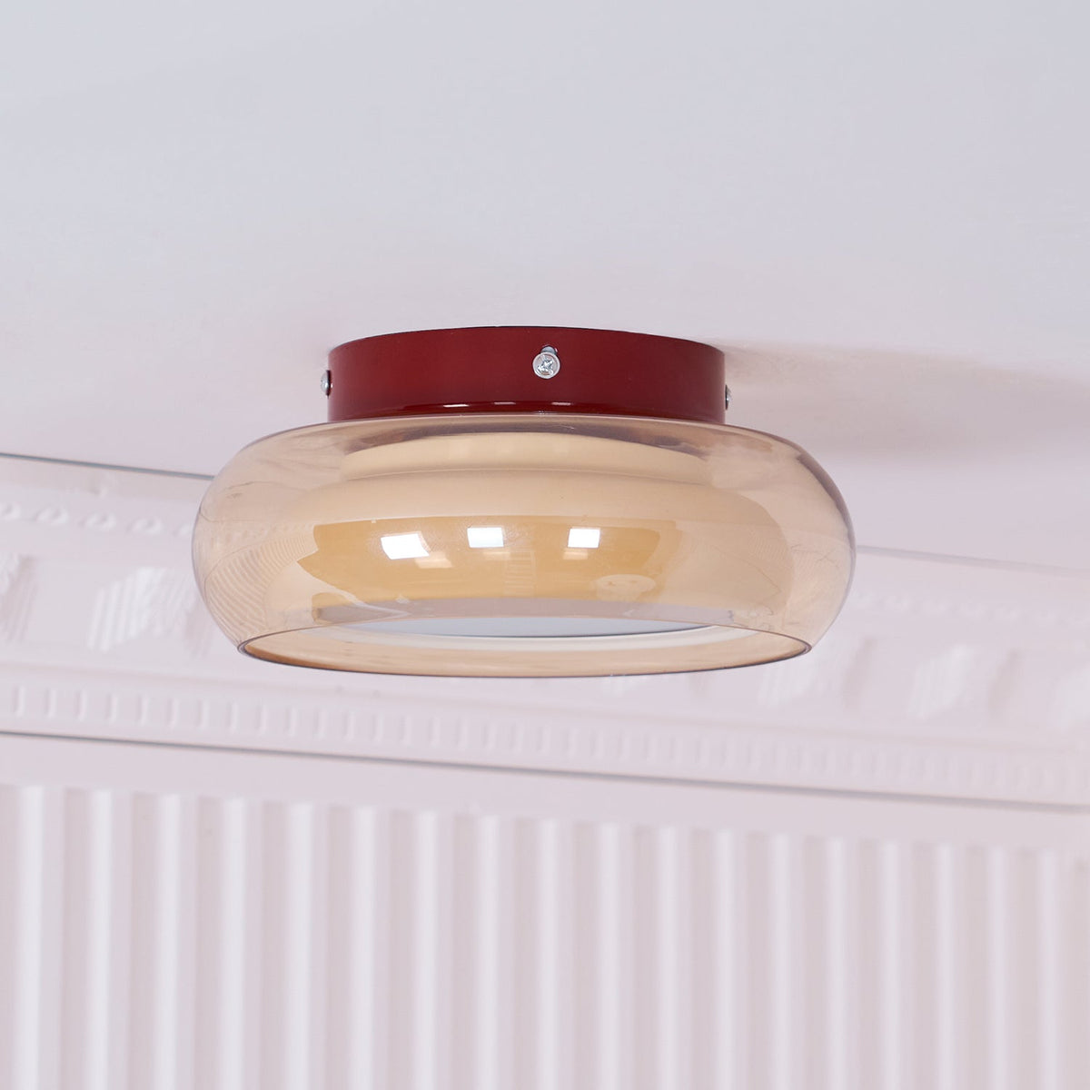 Retro Glas LED-Deckenleuchte - 3 Farbtemperaturen