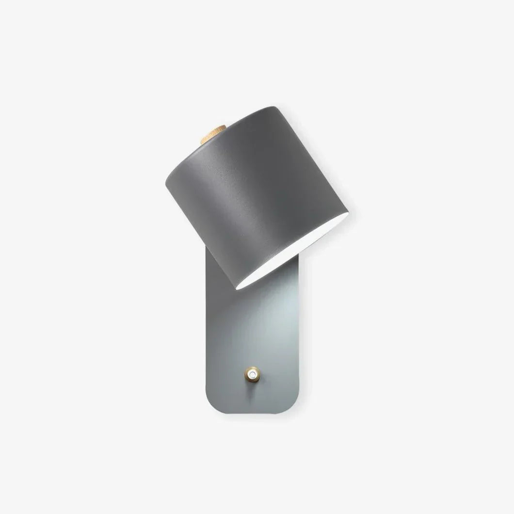 Velanira - Moderne zylinderförmige Wandleuchte mit Stecker für einfache Installation