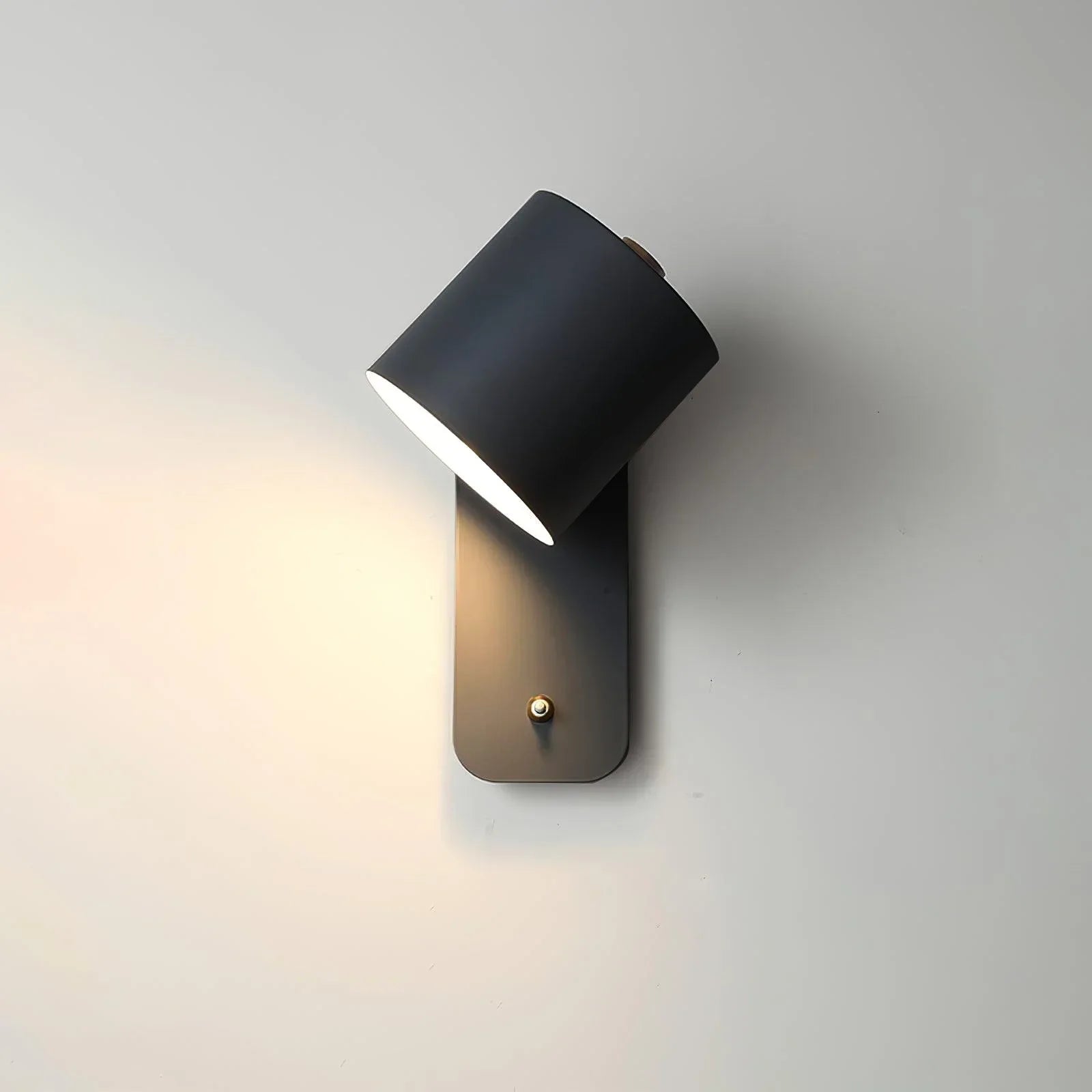 Velanira - Moderne zylinderförmige Wandleuchte mit Stecker für einfache Installation