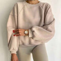 Stilfuld oversized Damepullover til ultimativ Komfort