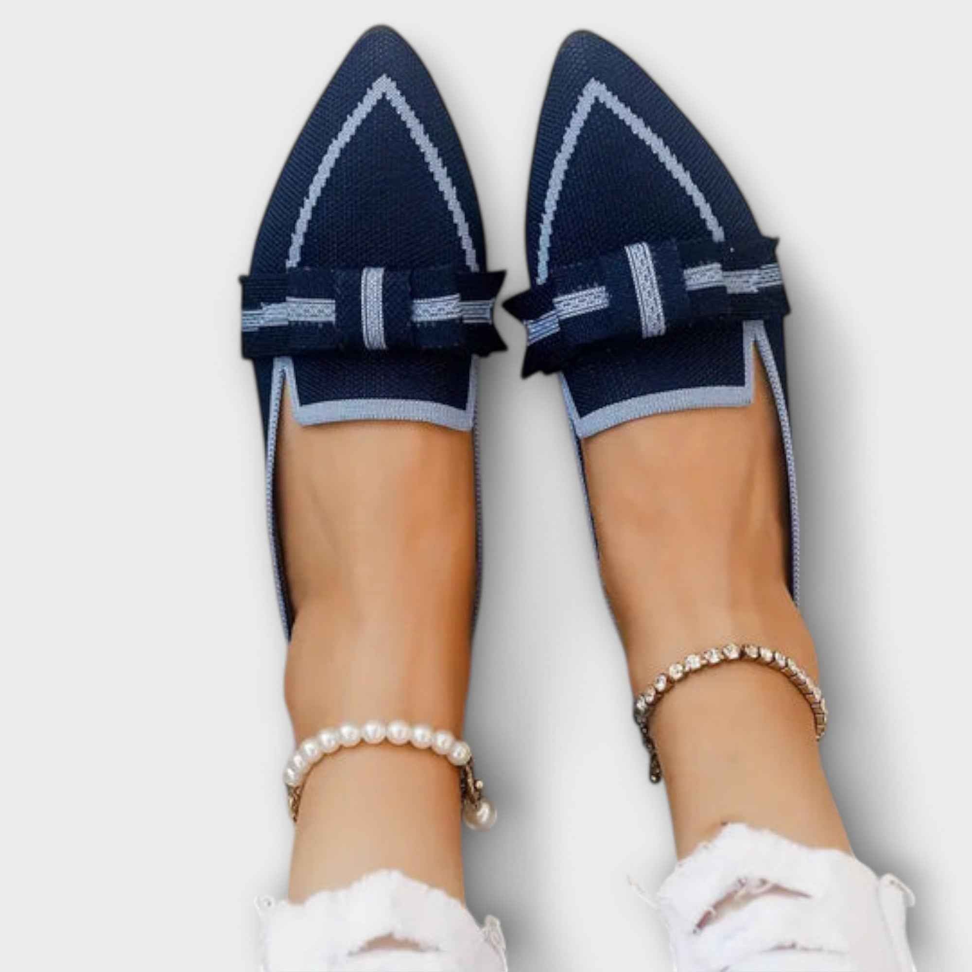 Schicke flache Schnürschuhe für Damen