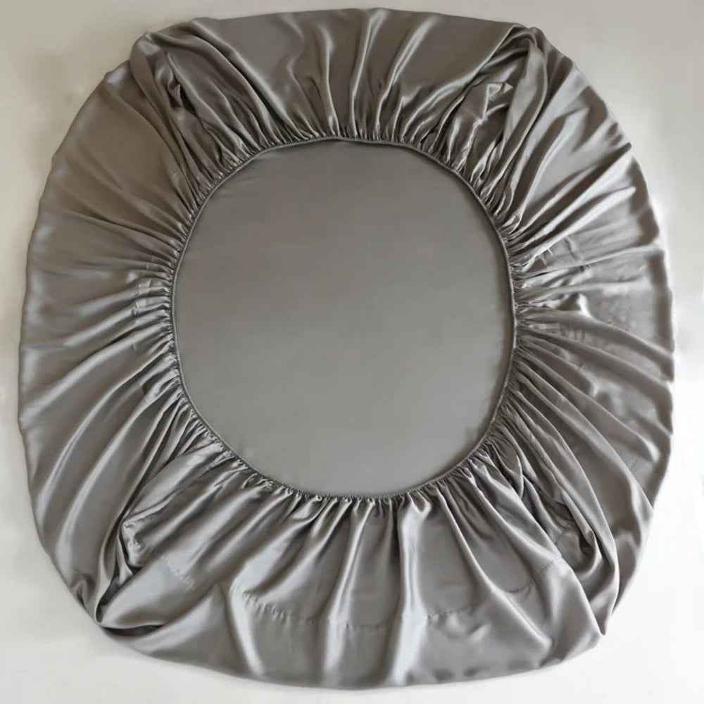 Royalis - Luxuriöses Maulbeerseiden-Spannbettlaken für höchsten Schlafkomfort