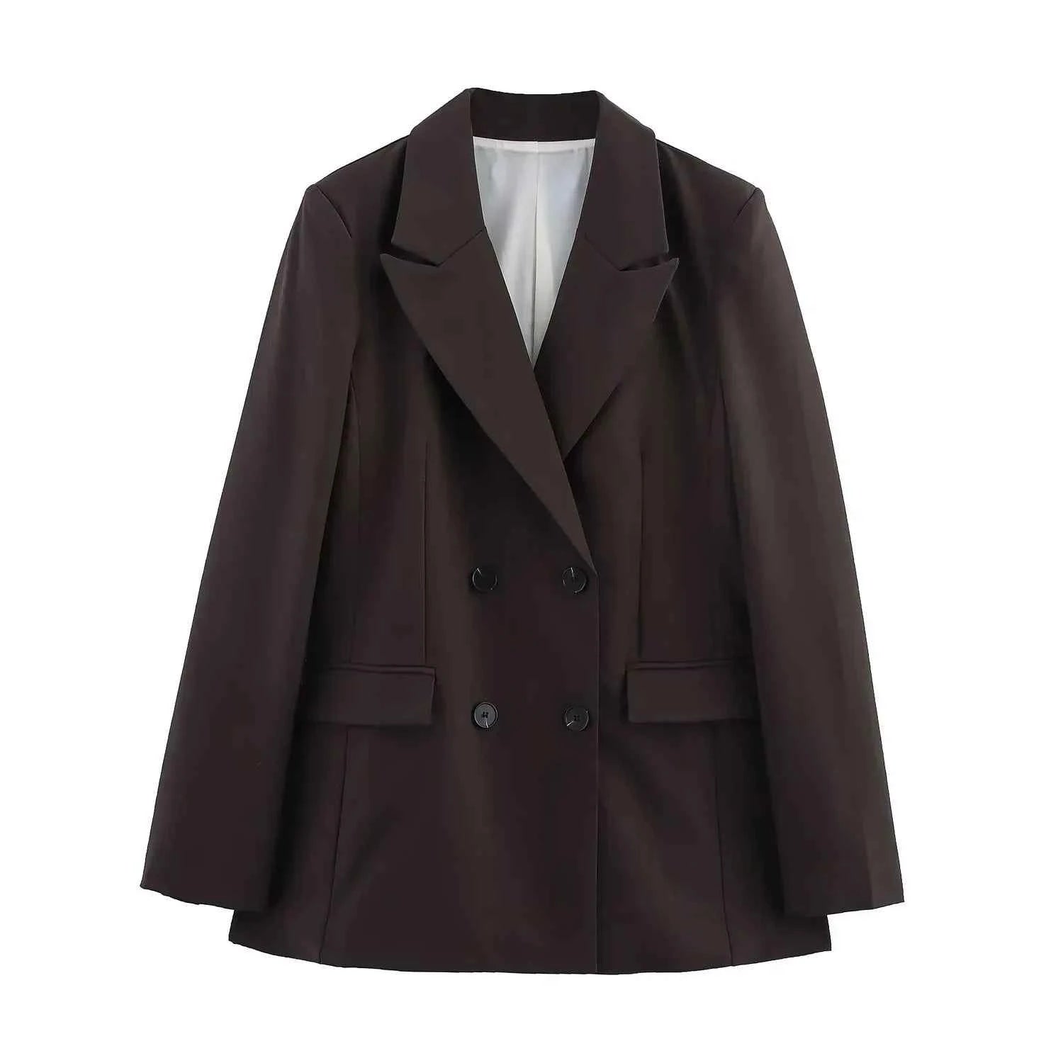 Kimberly | Elegantes formelles Kostüm-Set mit langem, maßgeschneidertem Blazer für Damen