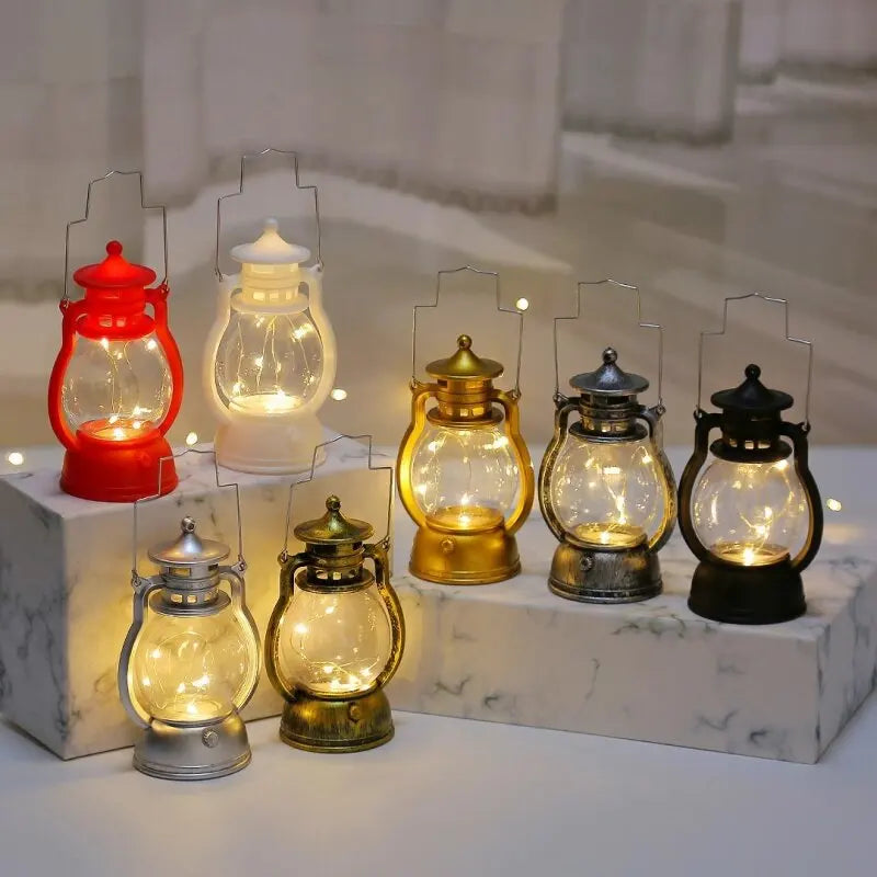 AntiqueAura | Elegant batteriebetriebene Hängeleuchte für Vintage-Atmosphäre und praktische Nutzung