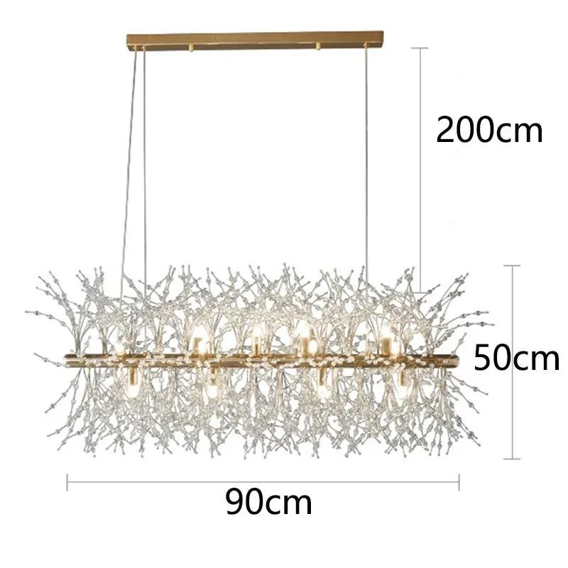 Thyrena - Moderne LED-Hängelampe für dein Wohnzimmer, Schlafzimmer und Esszimmer für eine stilvolle Innendekoration