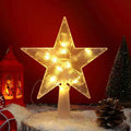 Magische leuchtende Stern für den perfekten Weihnachtsbaumtopper