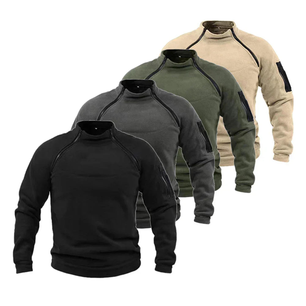 Taktische Jacke mit Fleece-Futter für maximalen Schutz und Komfort