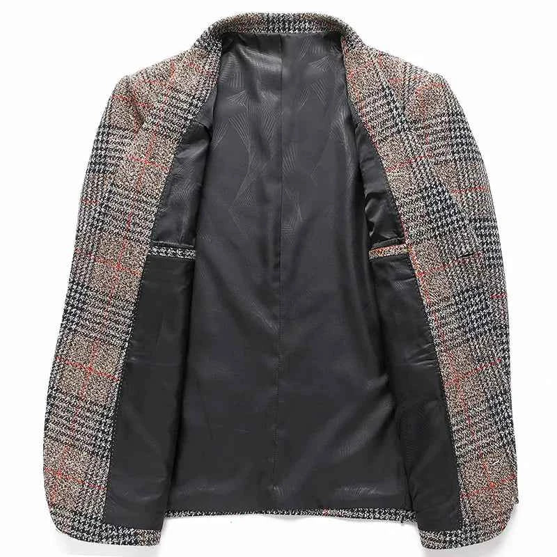 Giovanni Karo-Sportjacke – Stylische und Vielseitige Oberbekleidung für Jeden Anlass