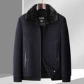 Jacke mit Fellkragen für einen warmen und eleganten Stil