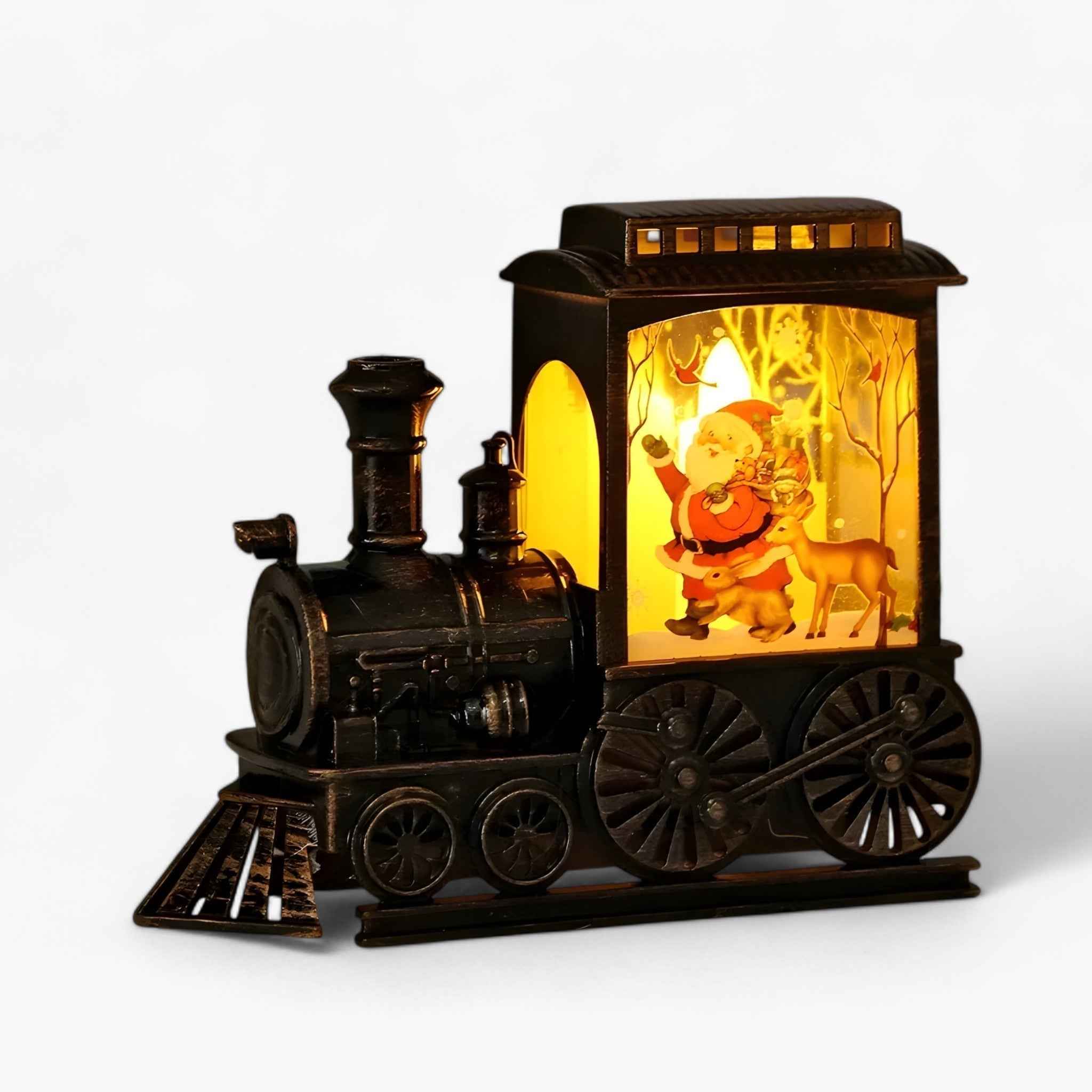 Vintage Zug-Lampen | Tragbare Batterielampen – Festliche Weihnachten- und Partydekoration