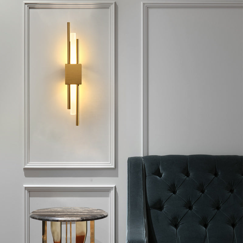 Adan - Wandapplikationen aus Metall im zeitgenössischen Design mit verstellbarer LED-Beleuchtung