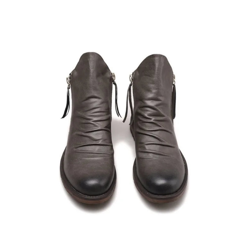 Owens – Modische Leder-Chelsea-Stiefel für einen trendigen Look