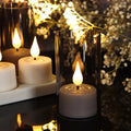 Flakkende LED-lys med flammefri belysning til en elegant og sikker dekoration