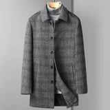 Miller ull-trenchcoat - elegant och varm ytterplagg för kallt väder