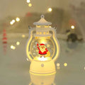 Magiche luci LED natalizie a forma di Babbo Natale per un'atmosfera natalizia accogliente