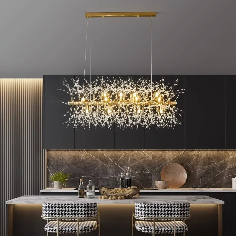 Thyrena - Moderne LED-Hängelampe für dein Wohnzimmer, Schlafzimmer und Esszimmer für eine stilvolle Innendekoration