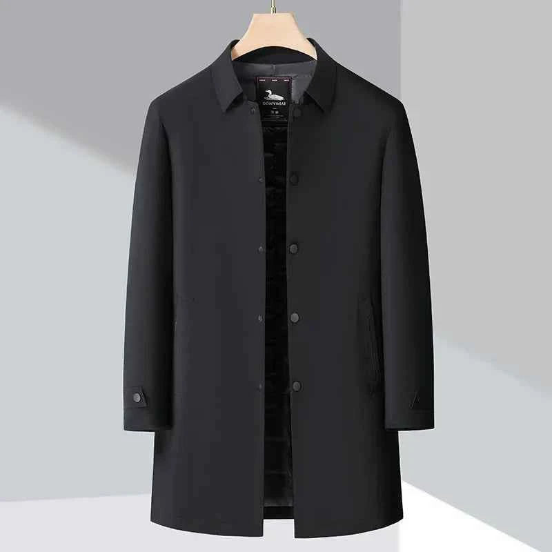 Burke Stylischer Daunen-Trenchcoat für gemütliche Eleganz