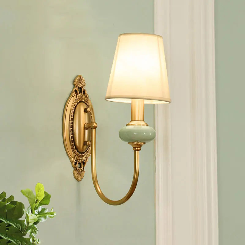 Halcyon - Charmante Vintage Retro Wandlampe aus Kupfer