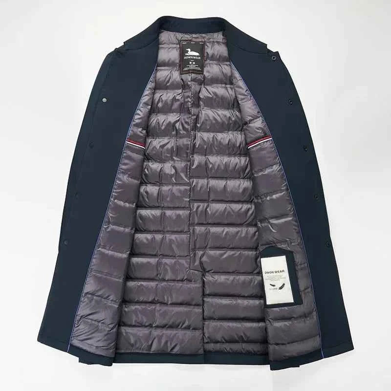 Burke Stylischer Daunen-Trenchcoat für gemütliche Eleganz