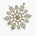 Schimmernder Schneeflocke - Elegante Schneeflockenanhänger - Verleihen Sie Ihrem Weihnachtsbaum einen magischen und glamourösen Touch