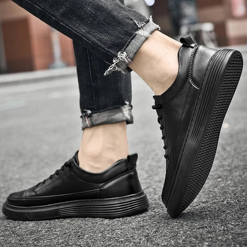 Leder-Schuhe ConfortInégal für bequemes Gehen