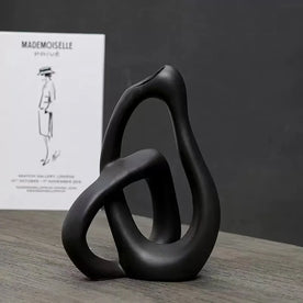 Zeitlose Keramikvase - Minimalistische Wohnaccessoires
