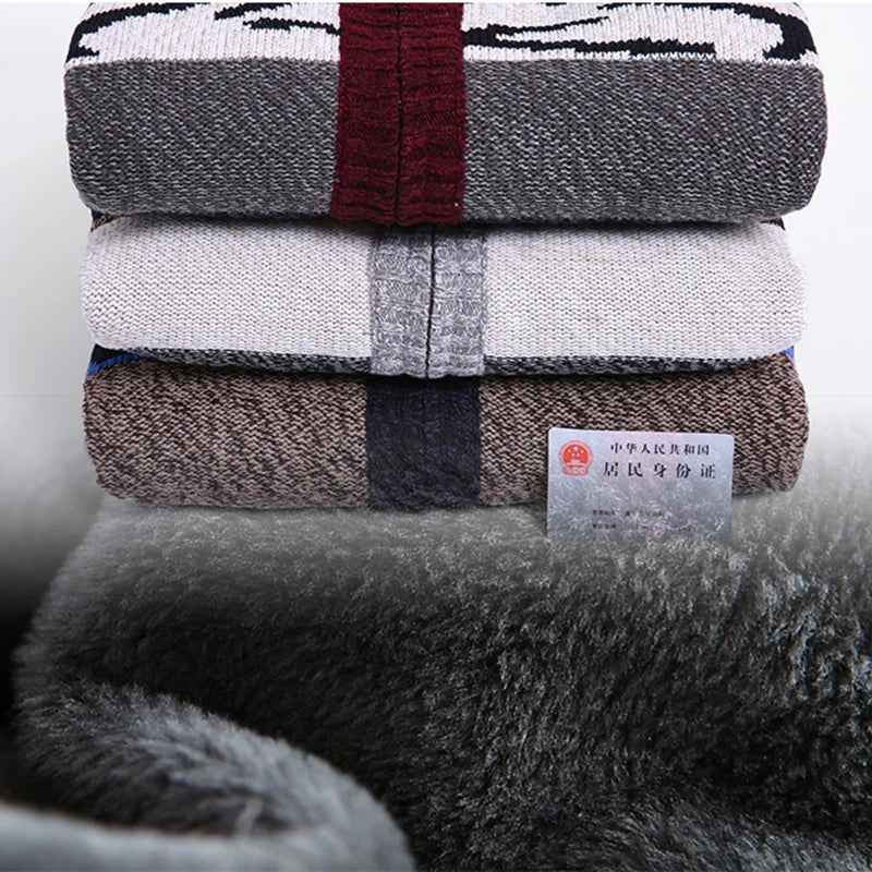 Trendiger Farbblock-Langjacke aus Wolle