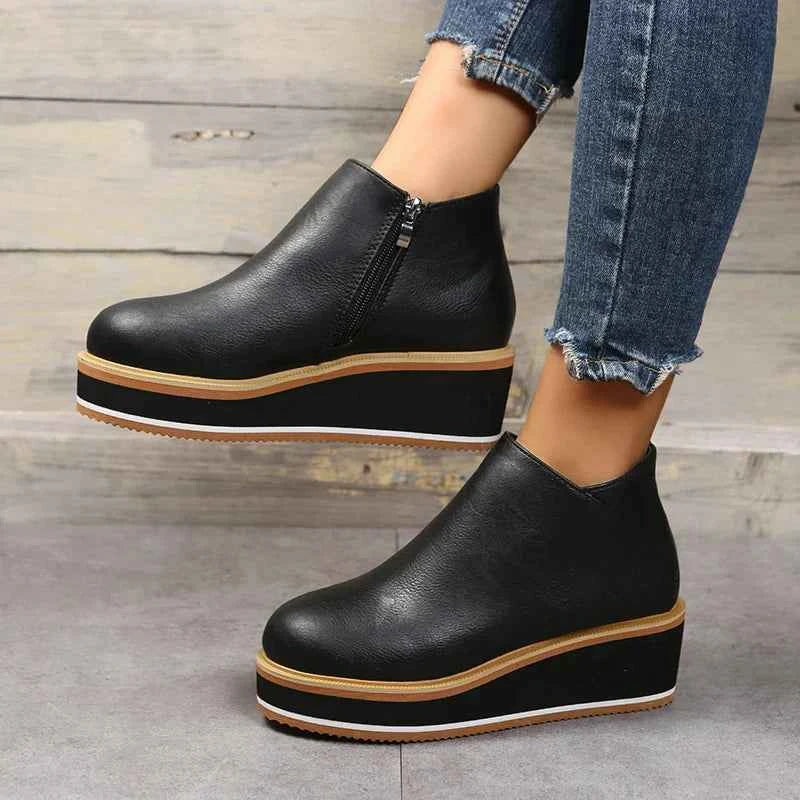 Elegante Orthopädische Schuhe für Damen hinten