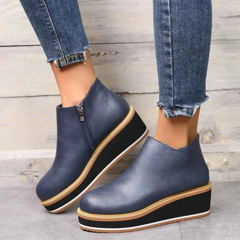 Elegante Orthopädische Schuhe für Damen hinten