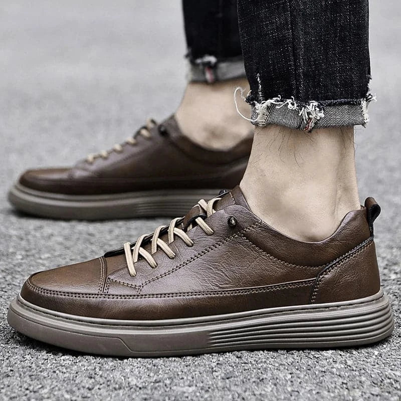 Leder-Schuhe ConfortInégal für bequemes Gehen