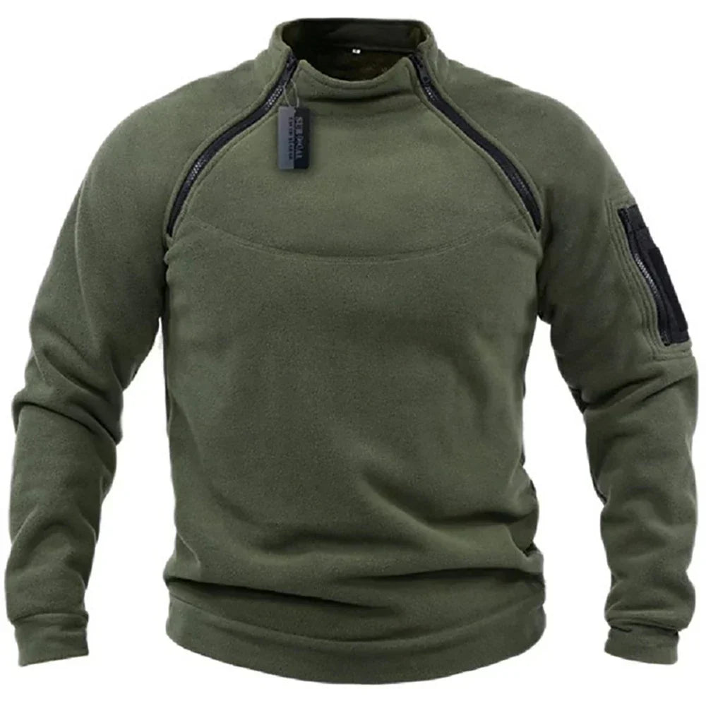 Taktische Jacke mit Fleece-Futter für maximalen Schutz und Komfort