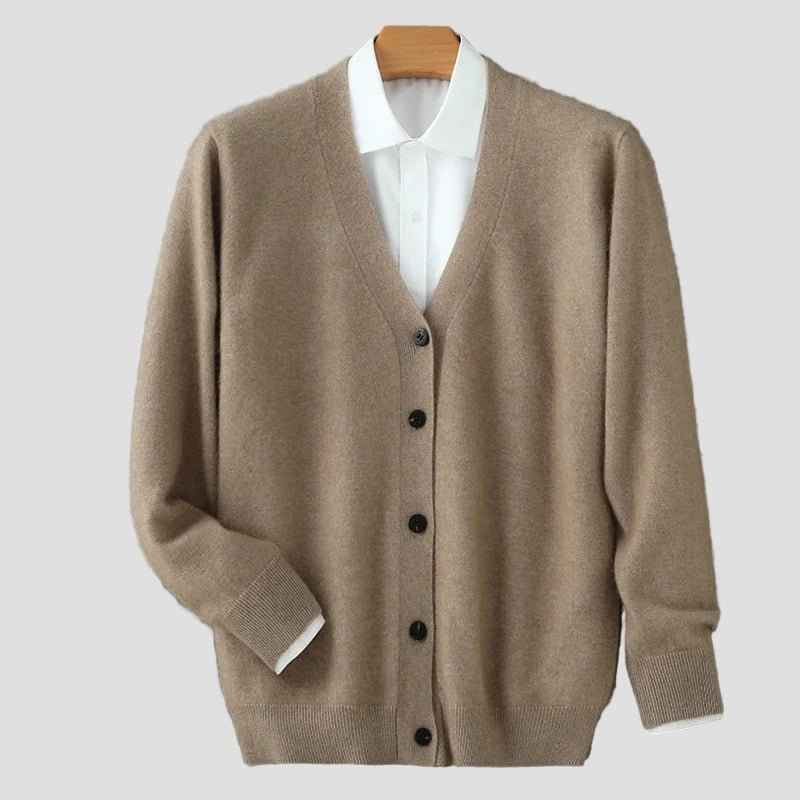Lucas | Herren-Cardigan im Casual-Stil – Weicher Strick für täglichen Komfort und Stil