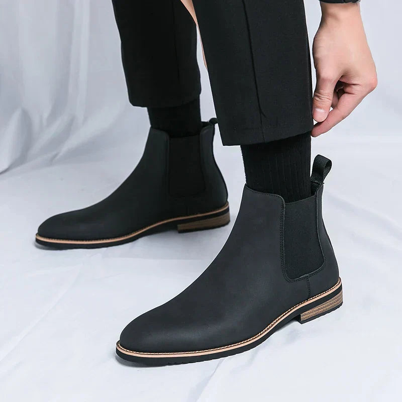 Kayden - Elegante Chelsea-Stiefel aus Leder