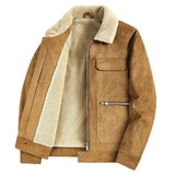 Elegant and casual suede basics for a timeless style
