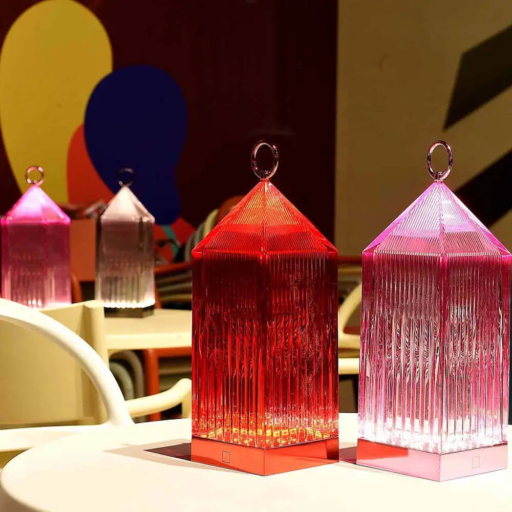 Wiederaufladbare Kristallnachtlampe CrystalDream für eine beruhigende Lichtatmosphäre