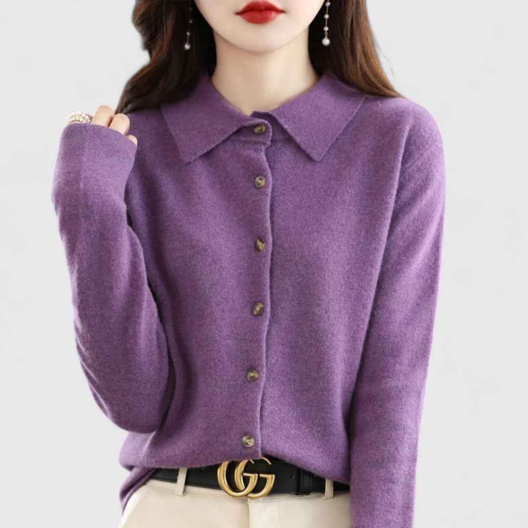 Sofia – Damen Strickjacke für stilvollen Komfort