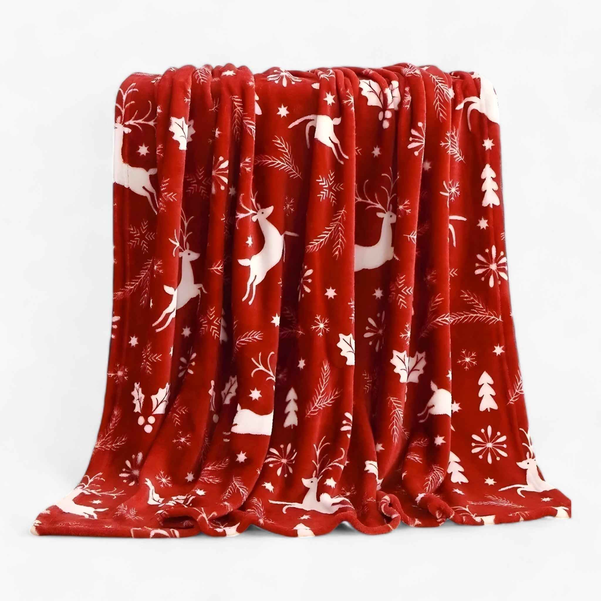 Velvy | Exklusiver Weihnachtsplüsch aus Fleece – Stilvolle und gemütliche Wochenenddekoration