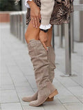 Elegante und sophisticated kniehohe Stiefel