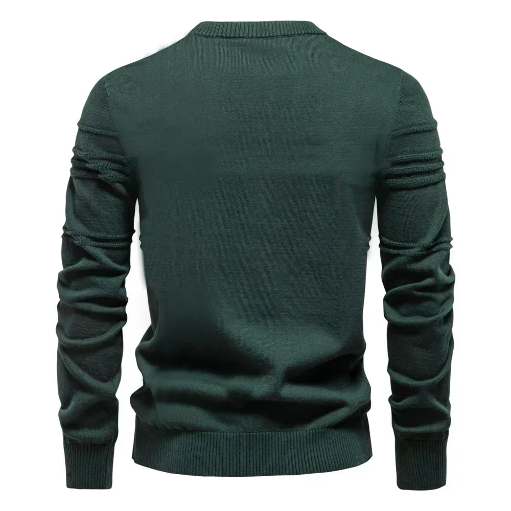 Alessio gestreifter Strickpullover für stilvollen Komfort