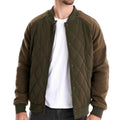 Nolan Blush Quilted Bomberjakke til stilfuld komfort