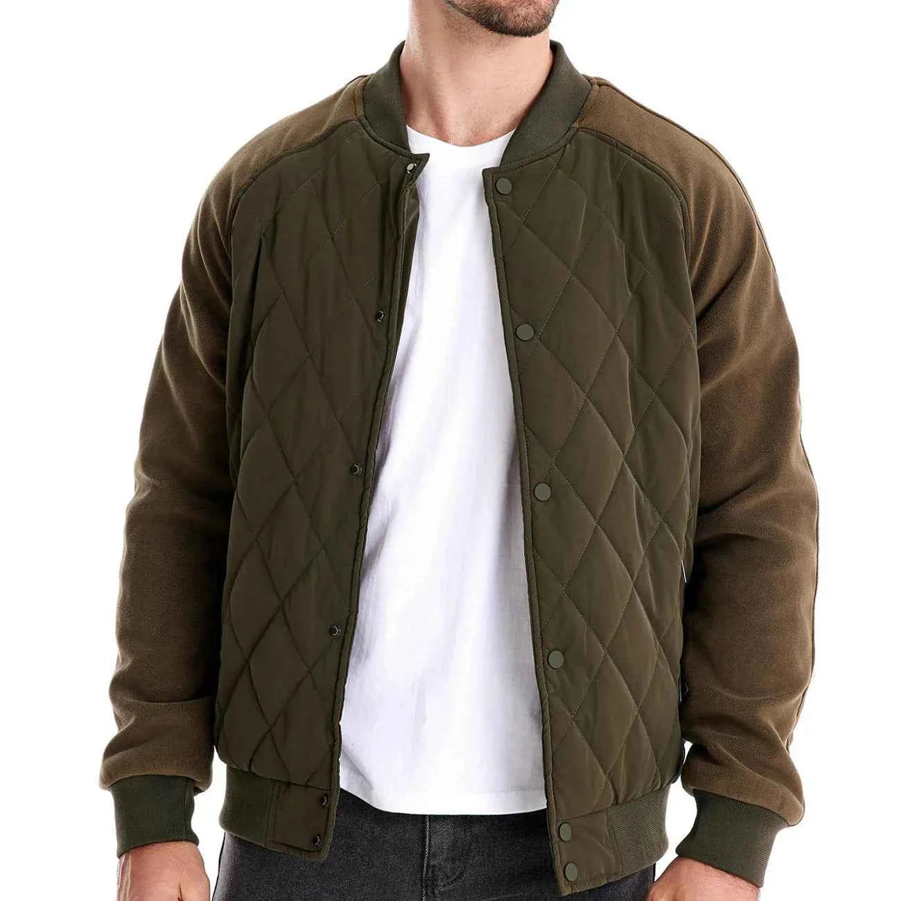 Nolan BLush Quilted Bomberjacke für stilvollen Komfort