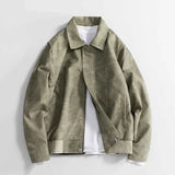 Modischer Leder-Motorradjacke für einen mutigen Look