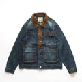 Giacca salopette in denim stile rurale per un look casual e trendy