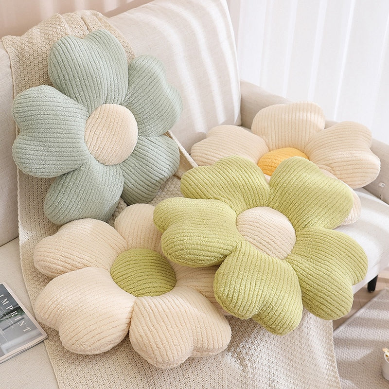 Selantha - Luxusuftiges Klaverblumen-Stützkissen für unvergleichlichen Komfort und Stil
