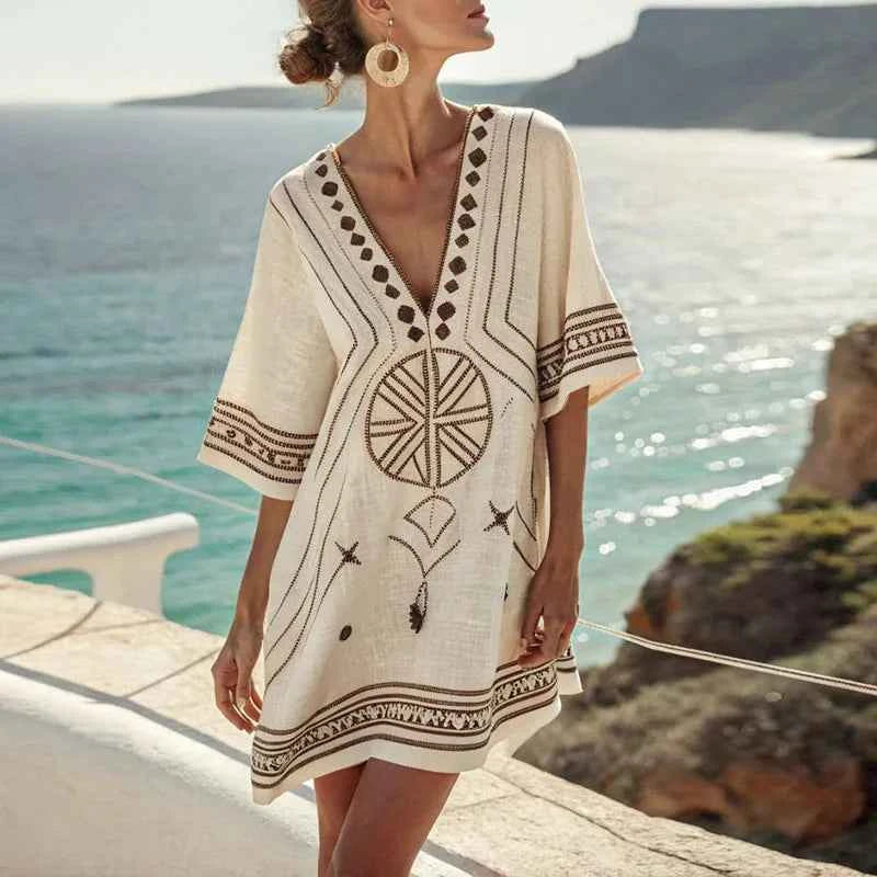 Danique - Elegantes Strandkleid für einen schicken Sommerlook