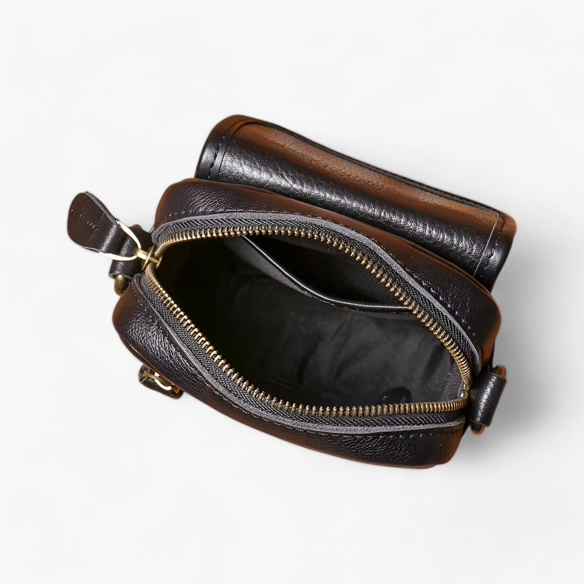 Kleine Schwarze Premium Herren Alltagstasche