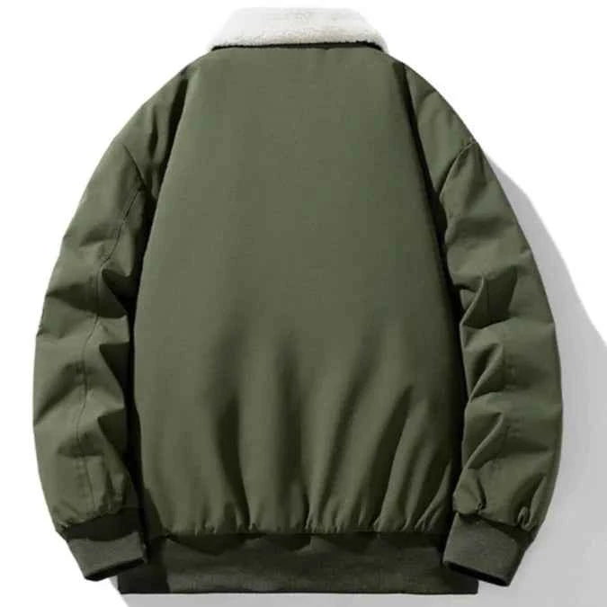 Fliegerjacke mit Sherpa-Futter für maximalen Komfort und Stil